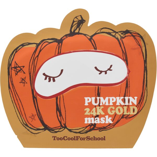 Too Cool For School Pumpkin 24K Gold Mask 25 g