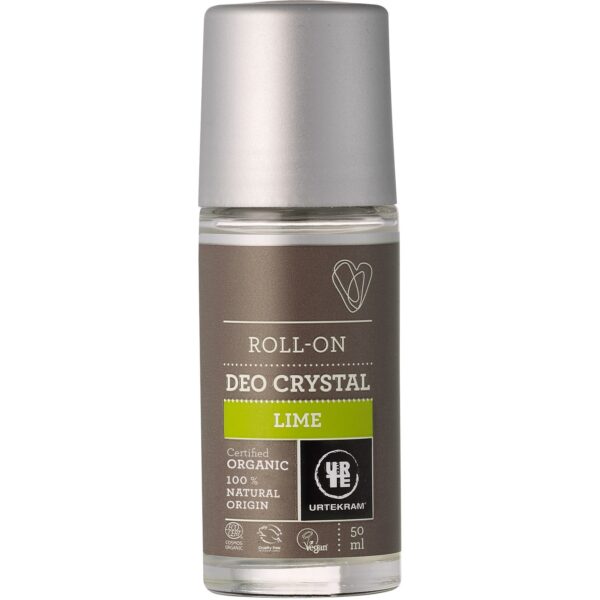 Urtekram Lime Deo Crystal Roll-on 75ml 50 ml