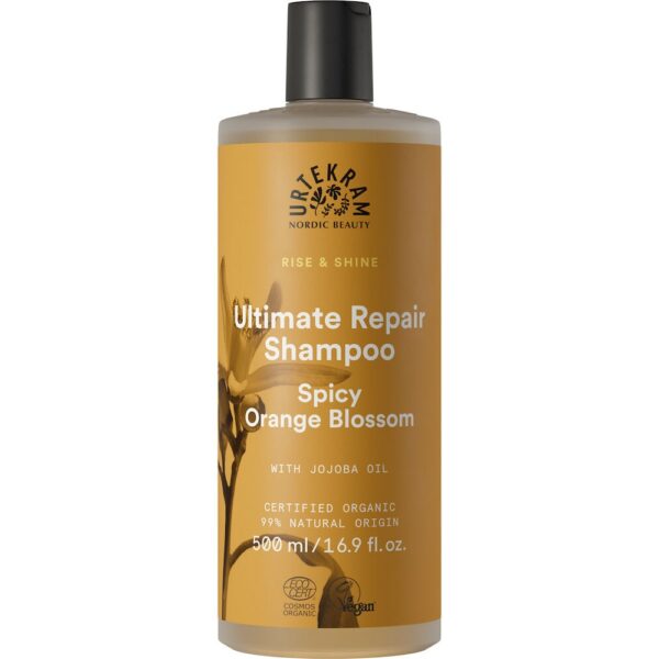 Urtekram Rise & Shine Spicy Orange Blossom Ultimate Repair Shampoo 500