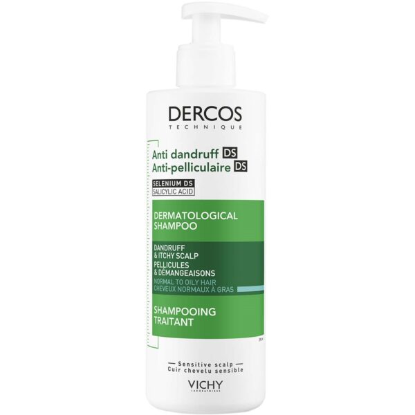 VICHY Dercos Technique Anti-Dandruff Shampoo for Normal and Oily Hair