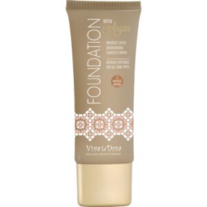 Viva la Diva Foundation with Argan oil Mindful brown