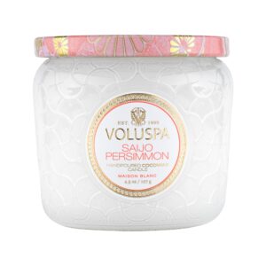 Voluspa Saijo Persimmon Maison Blanc Petite Jar 40h