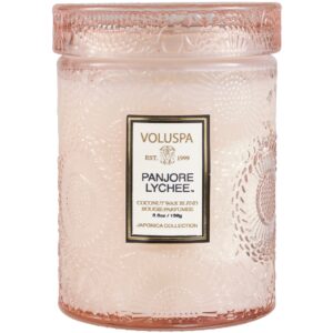 Voluspa Panjore Lychee Mini Glass Jar