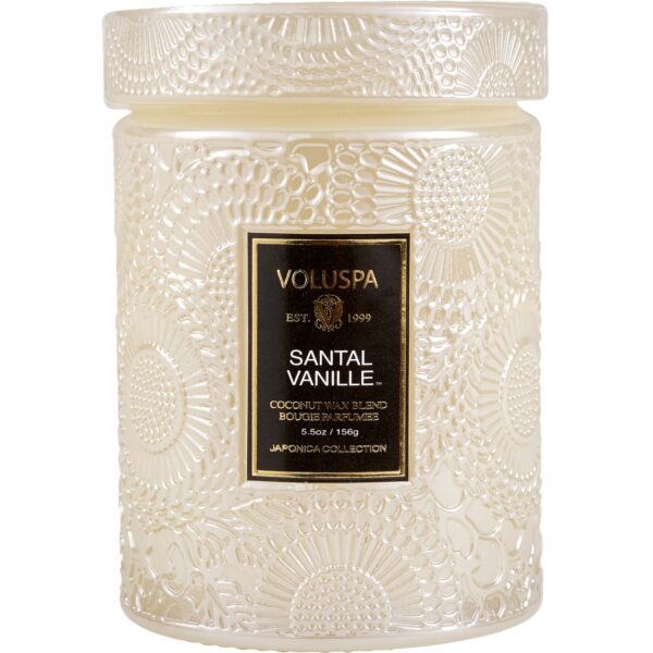 Voluspa Santal Vanille Mini Glass Jar