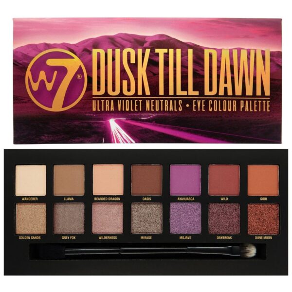 W7 Shadow Palette Dusk Till Dawn Eye