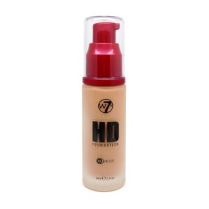 W7 HD Foundation- Natural Beige