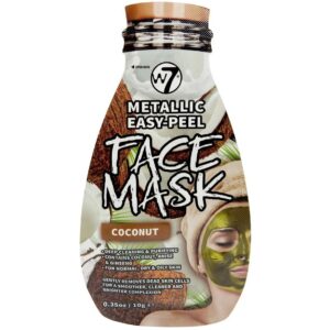 W7 Metallic Easy-Peel Coconut Face Mask 20 ml