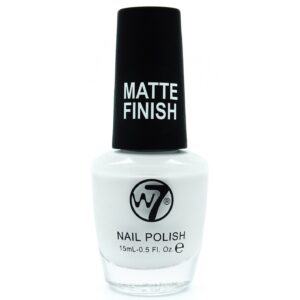 W7 Nail Polish MatteFinish 148 White