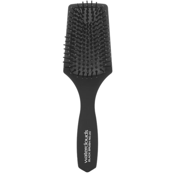 Waterclouds Black Brush 20 Mini Paddle Brush