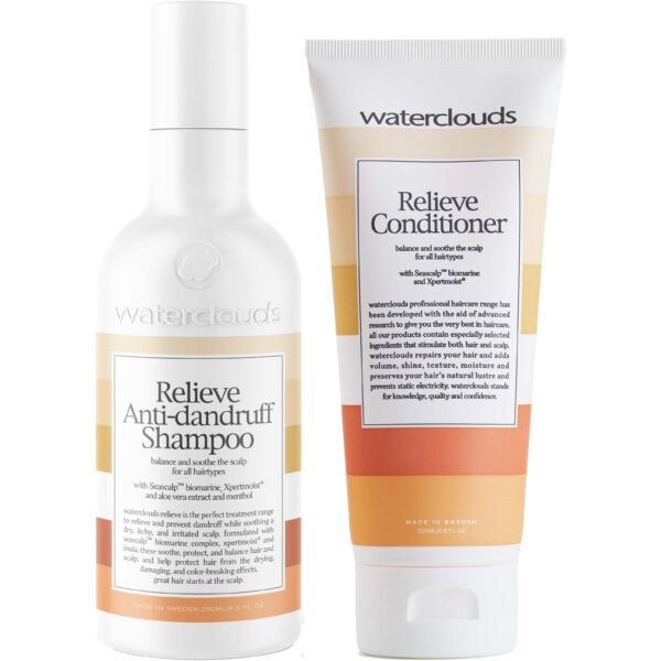 Waterclouds Relieve Anti-Dandruff Package