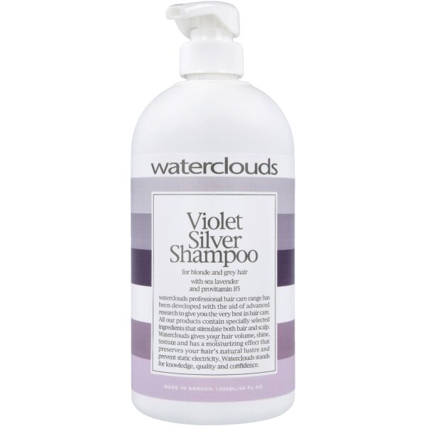 Waterclouds   Violet Silver Shampoo 1000ml 1000 ml