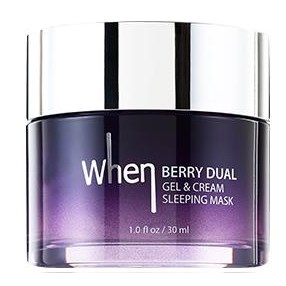 When Berry Dual Gel & Cream Sleeping Mask   30 ml