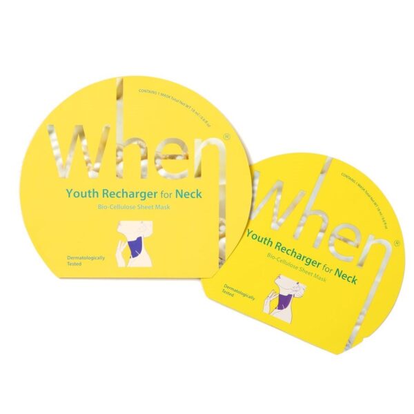 When Youth Recharger for Neck Mask with sleeve case  30 ml