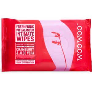 WOOWOO Cranberry & Aloe Vera Intimate Wipes