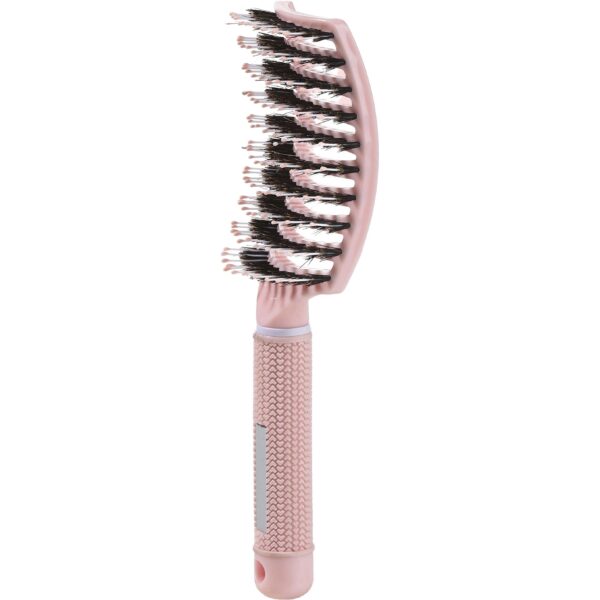 Yuaia Haircare Curved Paddle Brush Pink