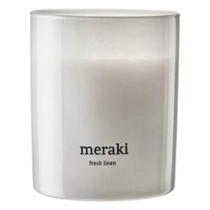 Meraki Scented Candle Fresh Linen 200g