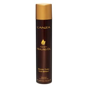 L&apos;ANZA Keratin Healing Oil Brush Thru Hair Spray 350ml