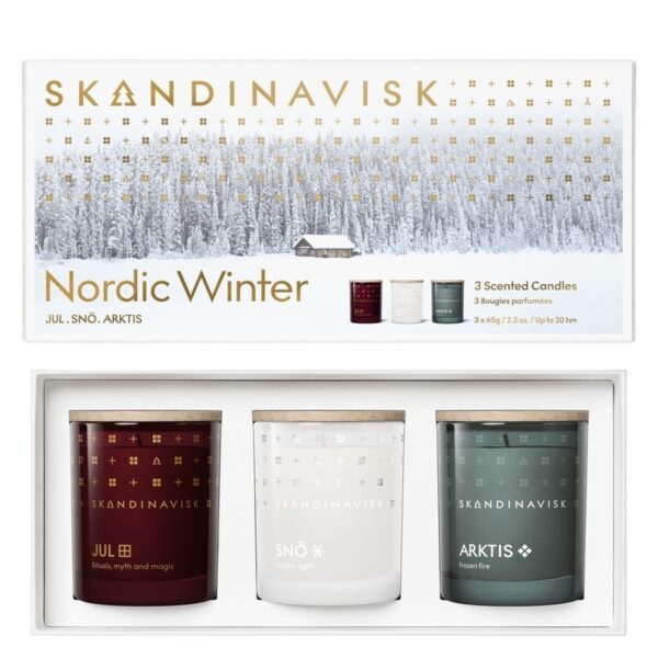 Skandinavisk Nordic Winter Seasonal Giftset 65g x 3