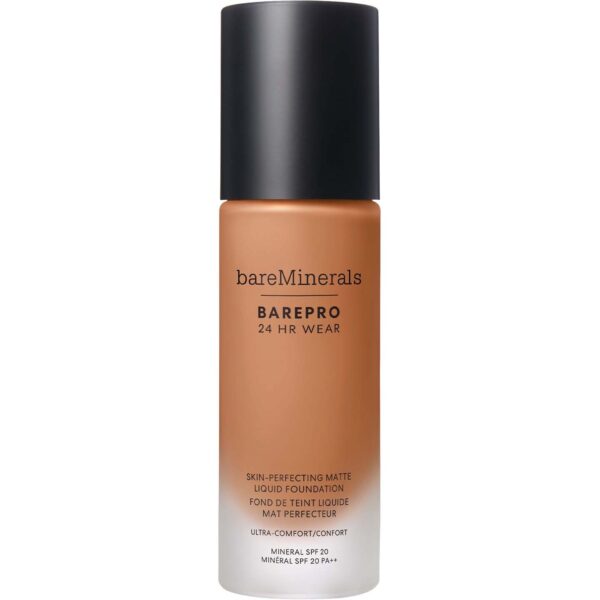 bareMinerals BarePro 24H Matte Liquid Foundation Medium Deep 46 Cool