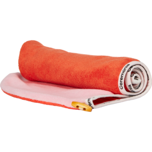 Ceremonia Guava Microfiber Hair Towel