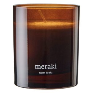 Meraki Scented Candle Warm Tonka 200g