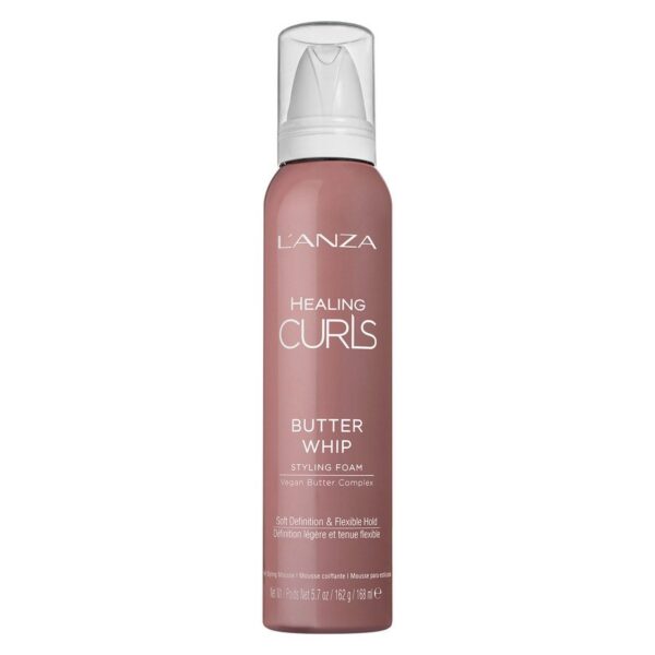 L&apos;ANZA Healing Curls Butter Whip Styling Foam 168ml