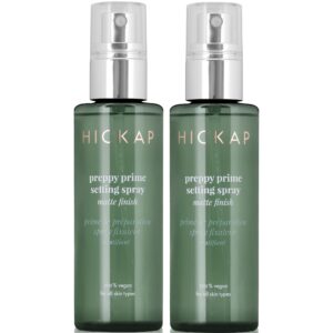 HICKAP Preppy Prime Setting Spray Matte Finish Duo 2x100 ml