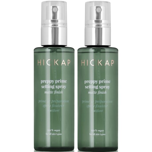 HICKAP Preppy Prime Setting Spray Matte Finish Duo 2x100 ml