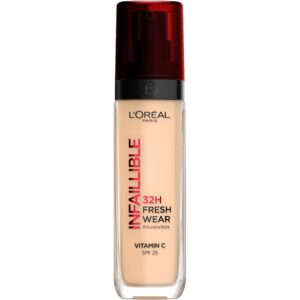 Loreal Paris Infaillible  32H Fresh Wear Foundation 100 Warm Undertone