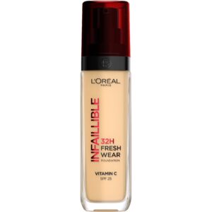 Loreal Paris Infaillible  32H Fresh Wear Foundation 120 Warm Undertone