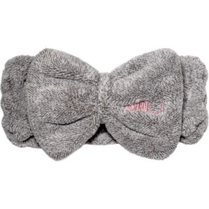 MILI Cosmetics Makeup Bow Band  Grey