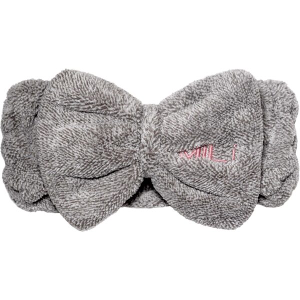 MILI Cosmetics Makeup Bow Band  Grey