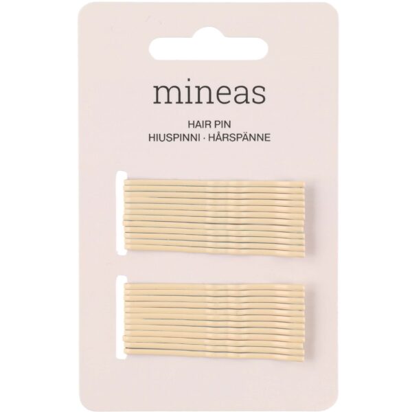 Mineas Basic Pony Pin 24 pcs Beige