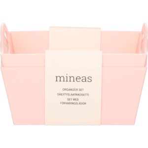 Mineas Organizer Set Small Pink