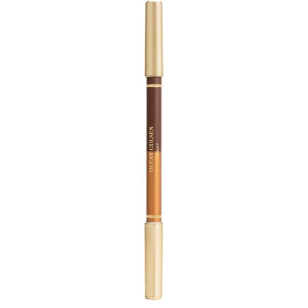 OLCAY GULSEN BEAUTY Duo Eye Crayon Gold Brown + Copper