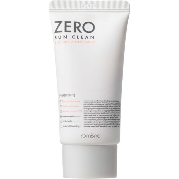 rom&nd Zero Sun Clean 02 Tone Up