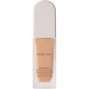 Rose Inc Softlight Skin-Smoothing Liquid Foundation 14W Medium Warm