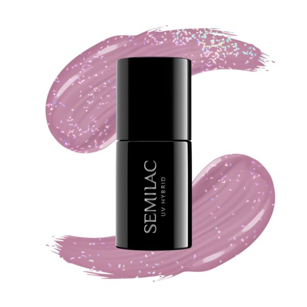 SEMILAC UV Gel Polish 320 Shimmer Dust Pink