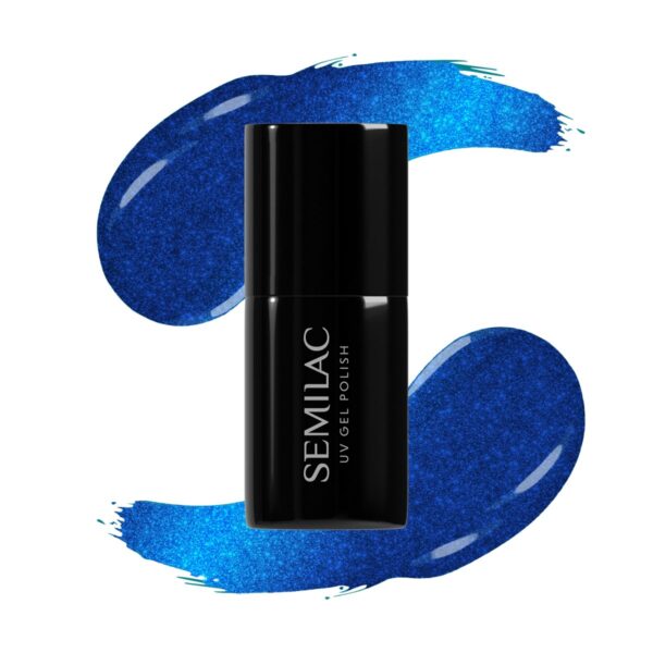 SEMILAC UV Gel Polish 467 Blue Silk Pyjamas