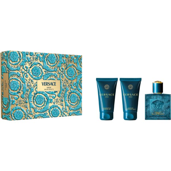 Versace Gift Set Eros Pour Homme EdT + Shower Gel + After Shave Balm