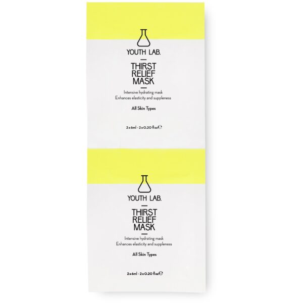 Youth Lab Thirst Relief Mask- Pack 2 Monodosis 12 ml