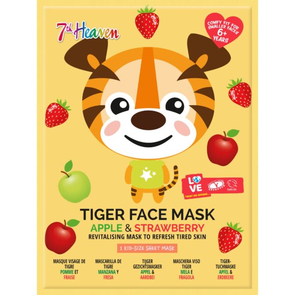 7th Heaven Animal Tiger Face Sheet Mask