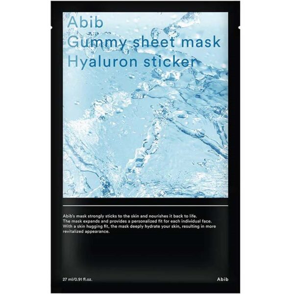 Abib Gummy Sheet Mask Hyaluron Sticker 10-Pack 27 g