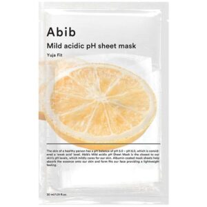 Abib Mild Acidic Ph Sheet Mask Yuja Fit 10-Pack 30 g