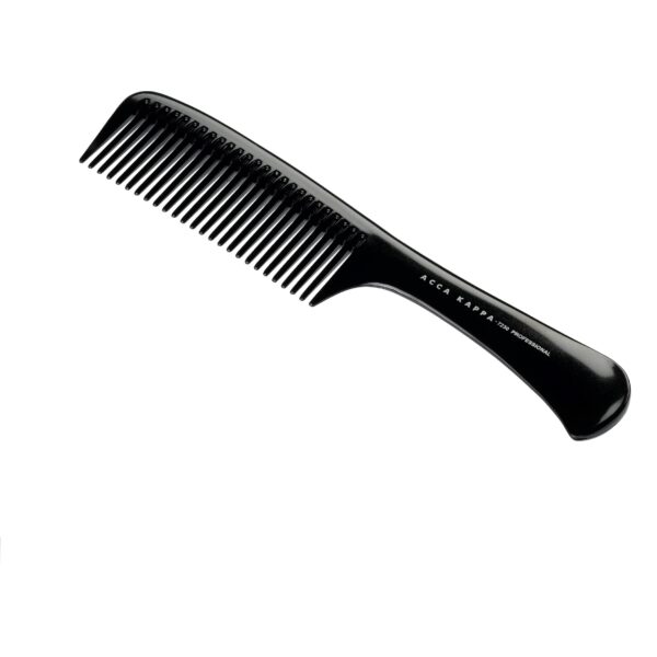 Acca Kappa Professional Rake Comb Styler – 7230 Black