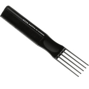 Acca Kappa Professional Styler Dressing Out Comb – 7255 Black