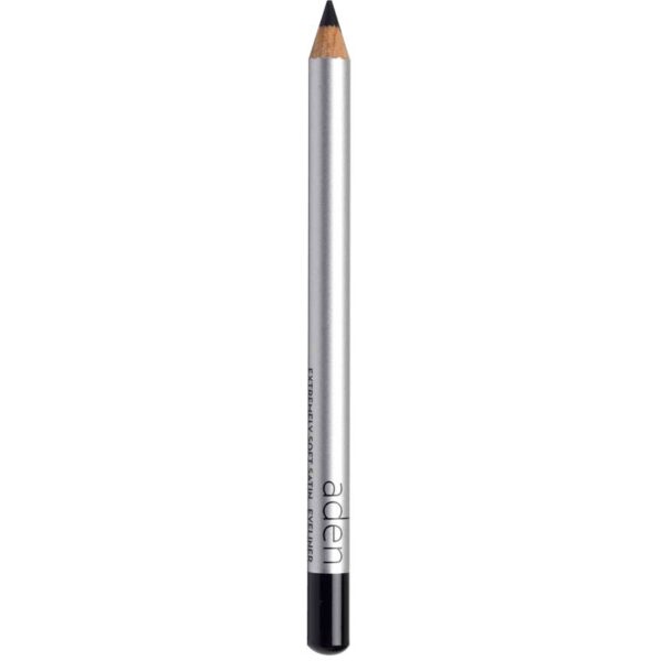 Aden SATIN Kajal Eyeliner BLACK Soft Satin