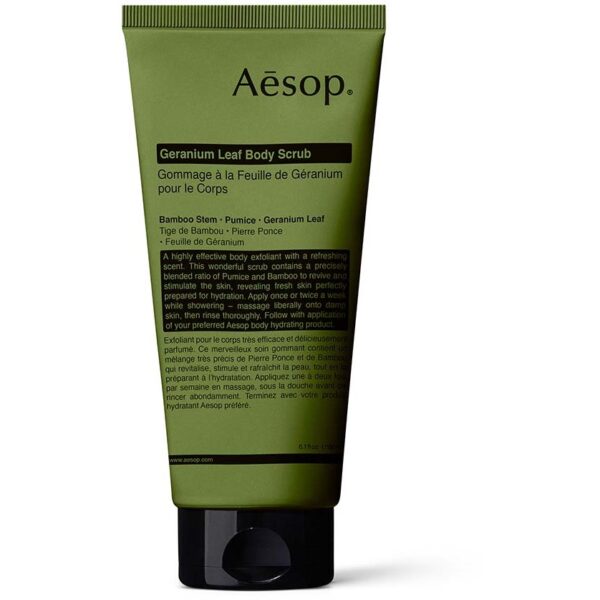 Aesop Geranium Leaf Body Scrub 180 ml