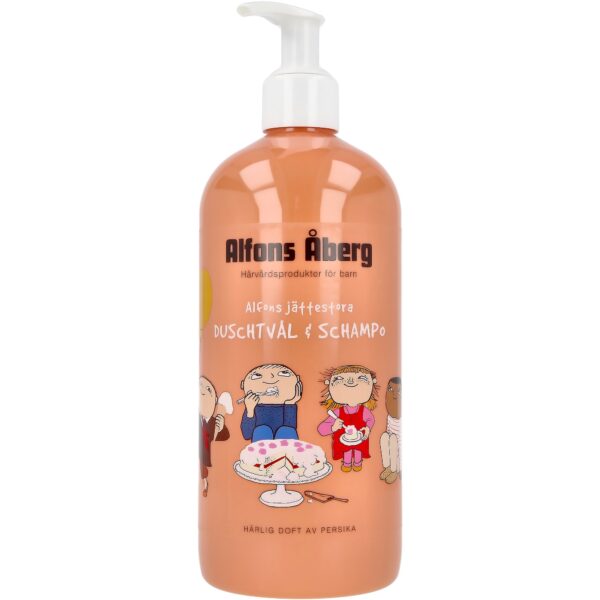 Albert Åberg Alfons giant shower soap & shampoo 500 ml