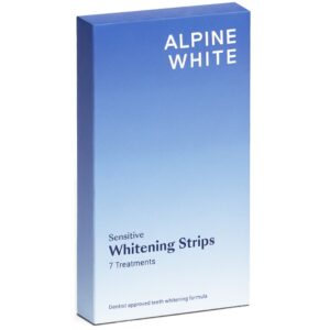 ALPINE WHITE Whitening & Care Whitening Strips Sensitive 14 pcs